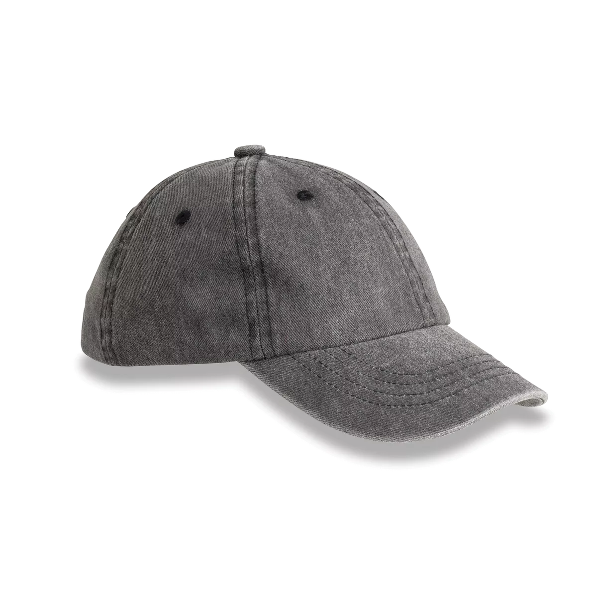 Vintage pet van puur katoen voor kinderen Vintage Black