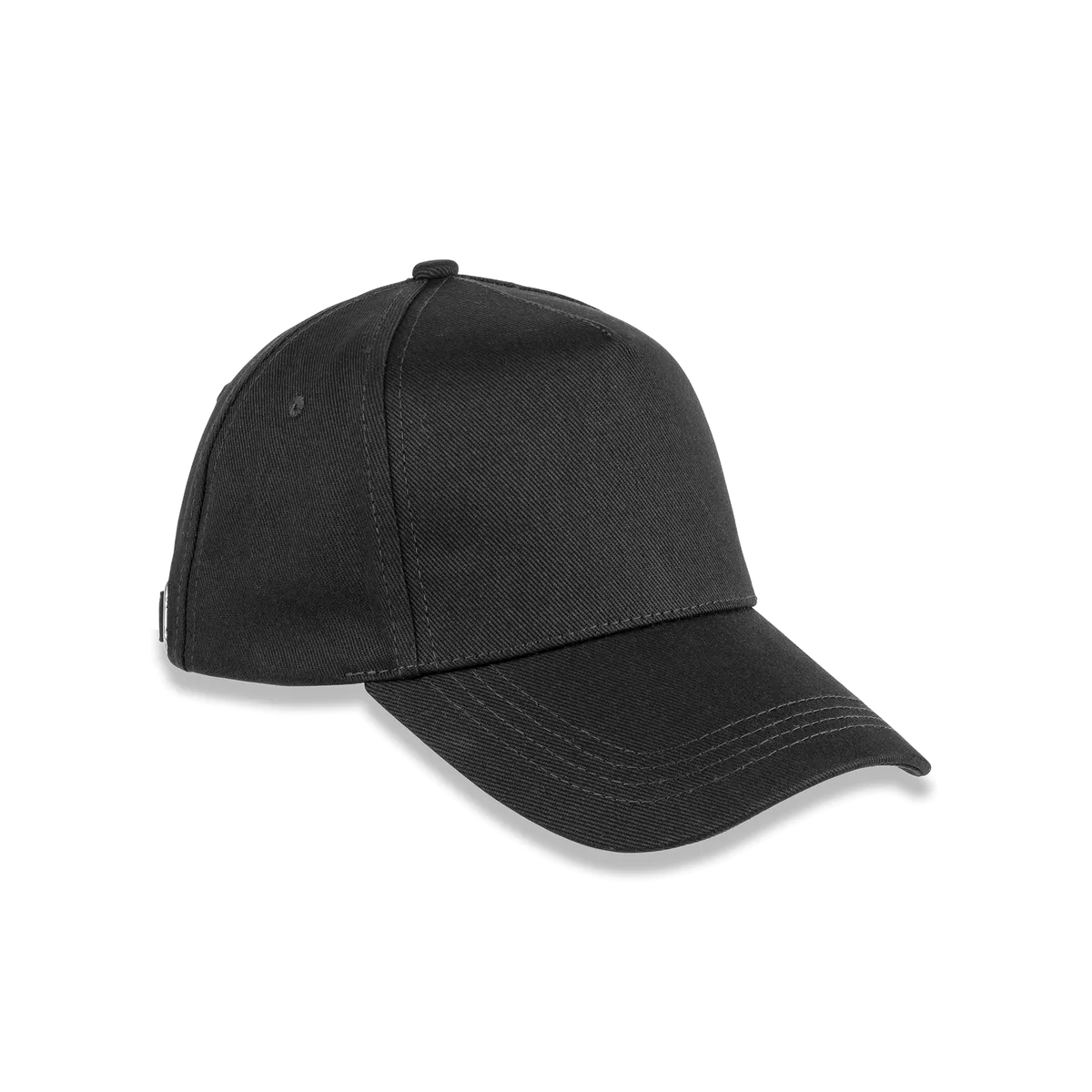 5-panel pet van biologisch katoen Black