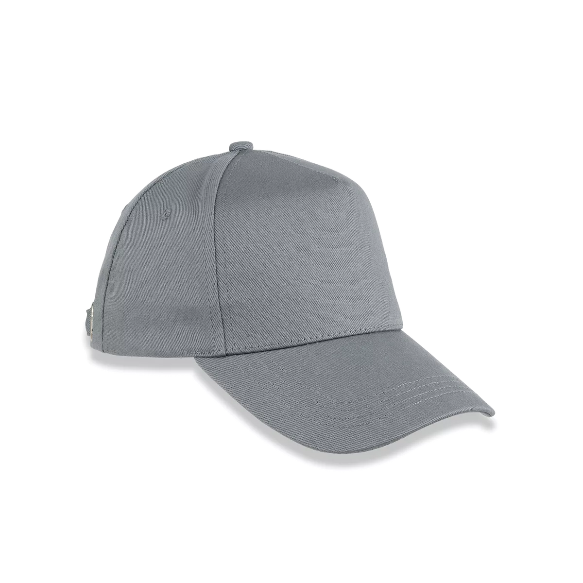 5-panel pet van biologisch katoen Grey