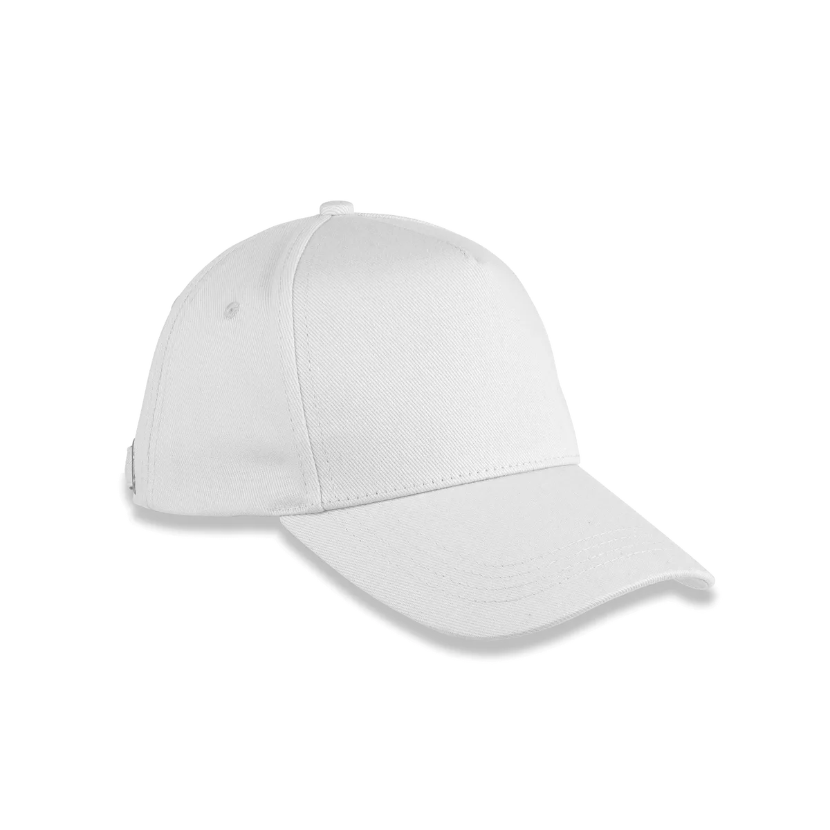 5-panel pet van biologisch katoen White