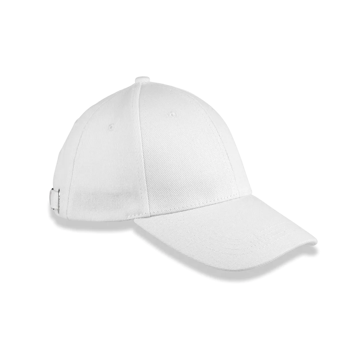 6-panel pet van biologisch katoen White