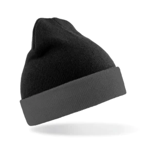 Gerecyclede klassieke muts Black / Grey