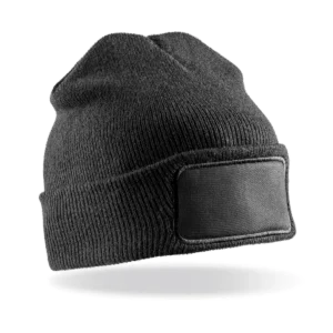 Bedrukbare muts van gerecycled Thinsulate™ Black