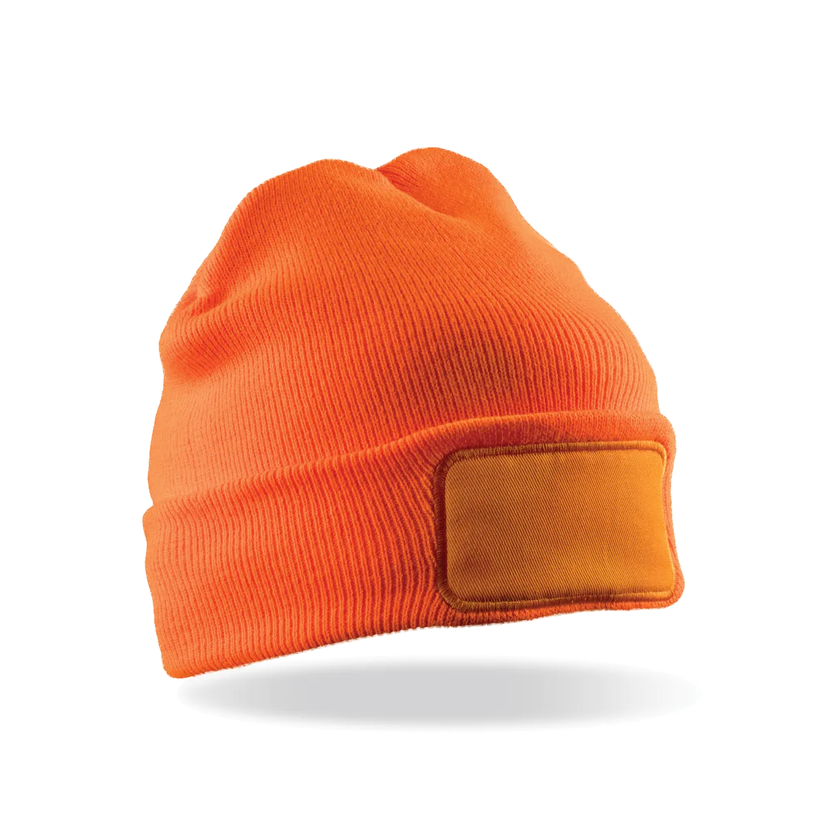 Bedrukbare muts van gerecycled Thinsulate™ Fluorescent Orange