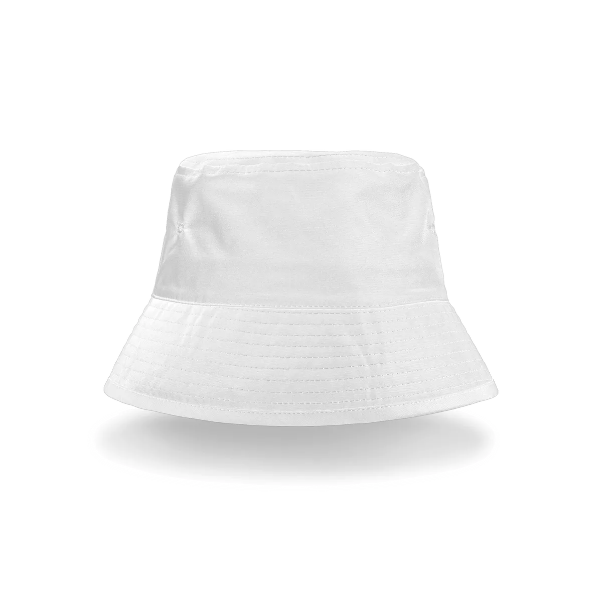 Gerecyclede bucket hat White