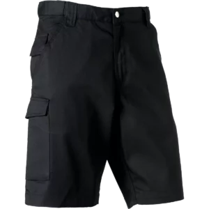 Polykatoenen Twill bermuda Black