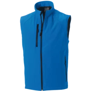 Men’s Softshell Gilet Azur Blue
