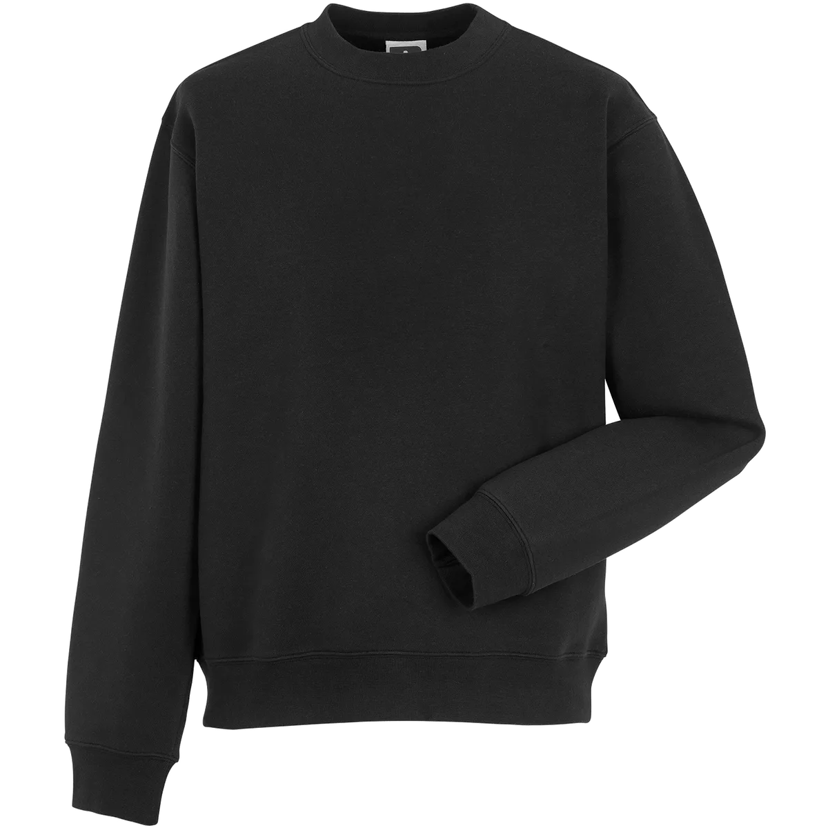 Authentic Sweater met ronde hals Black