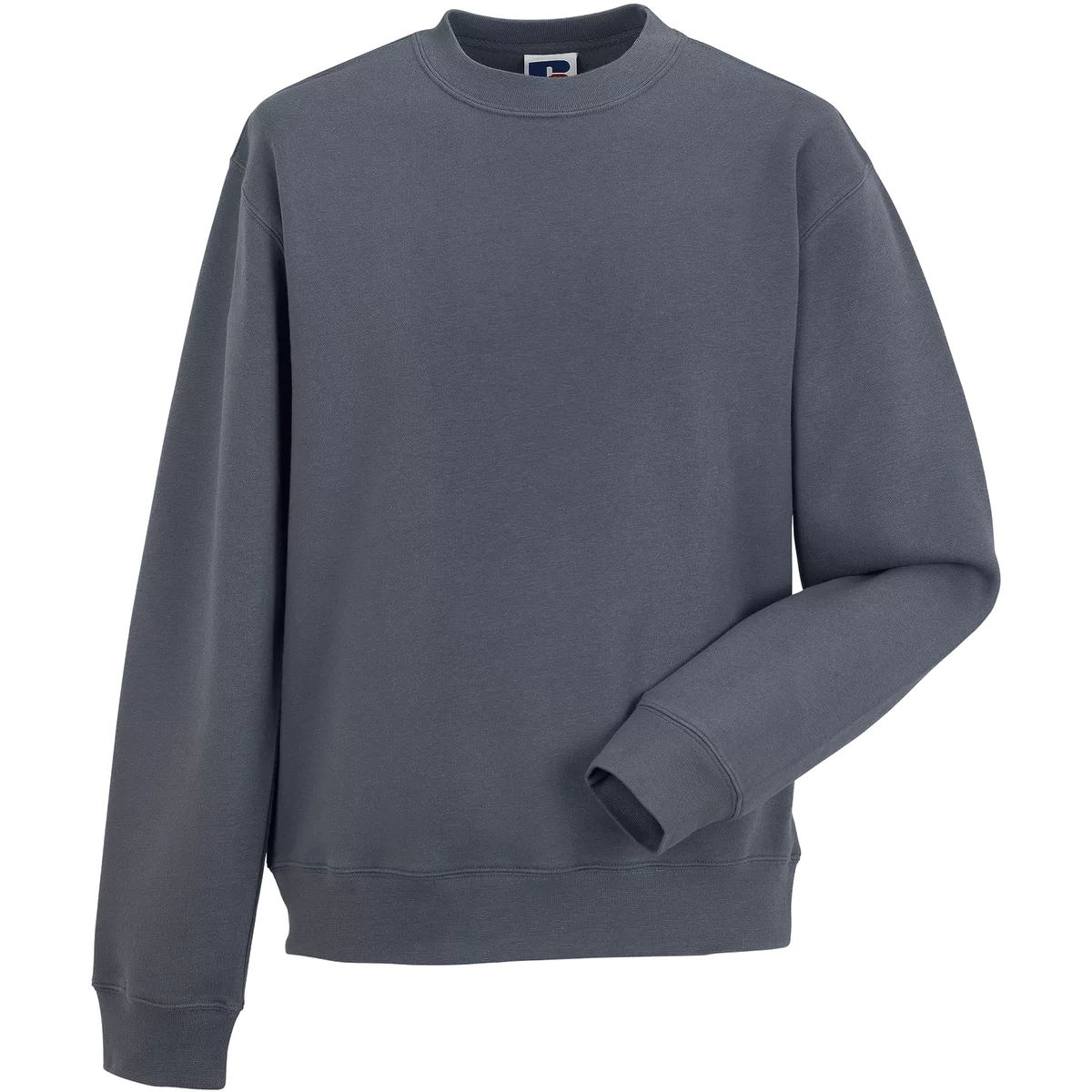 Authentic Sweater met ronde hals Convoy Grey
