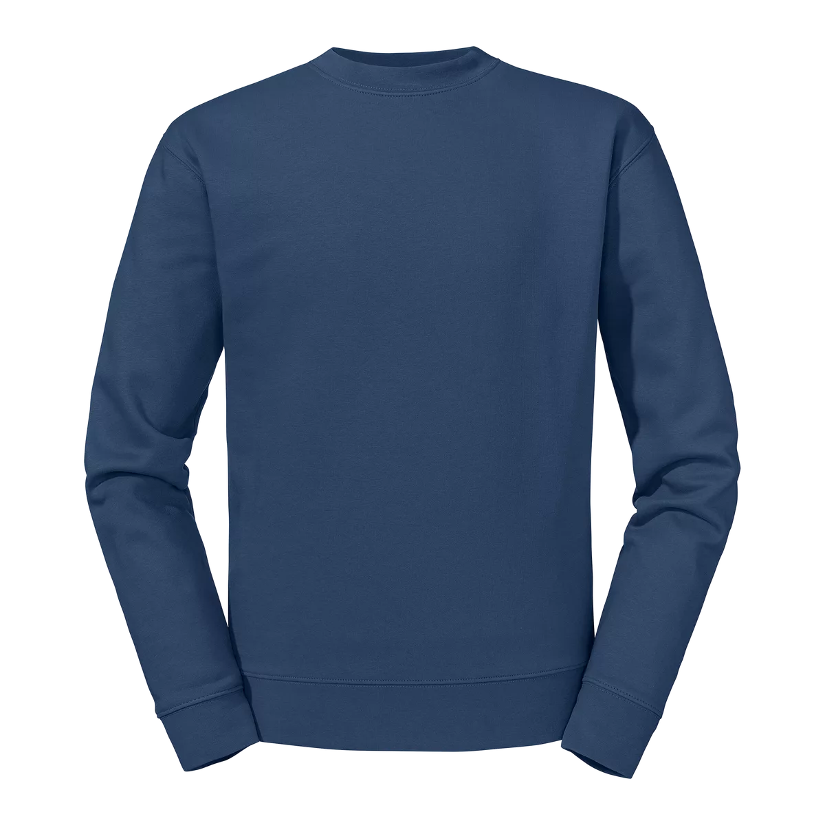 Authentic Sweater met ronde hals Indigo