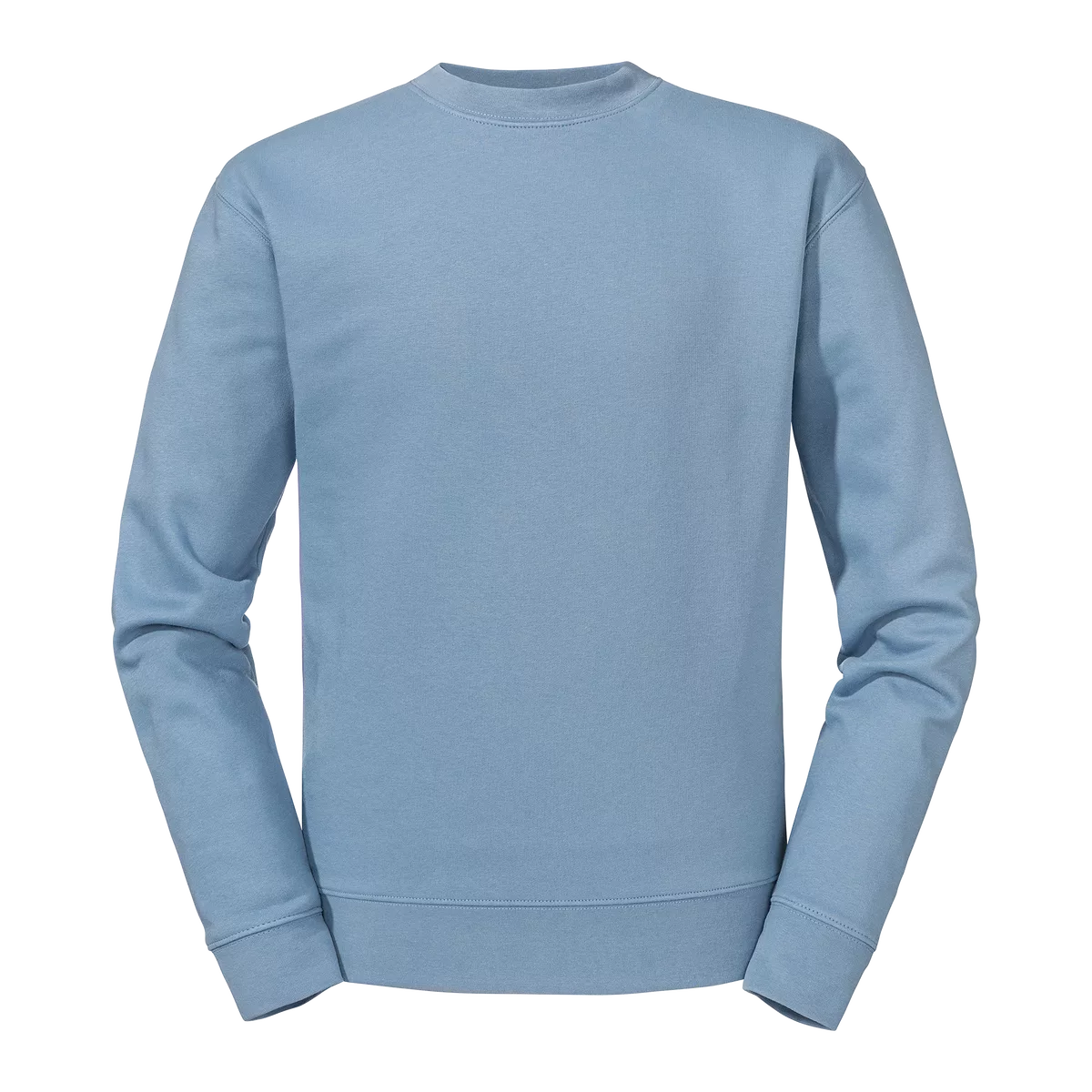 Authentic Sweater met ronde hals Mineral Blue