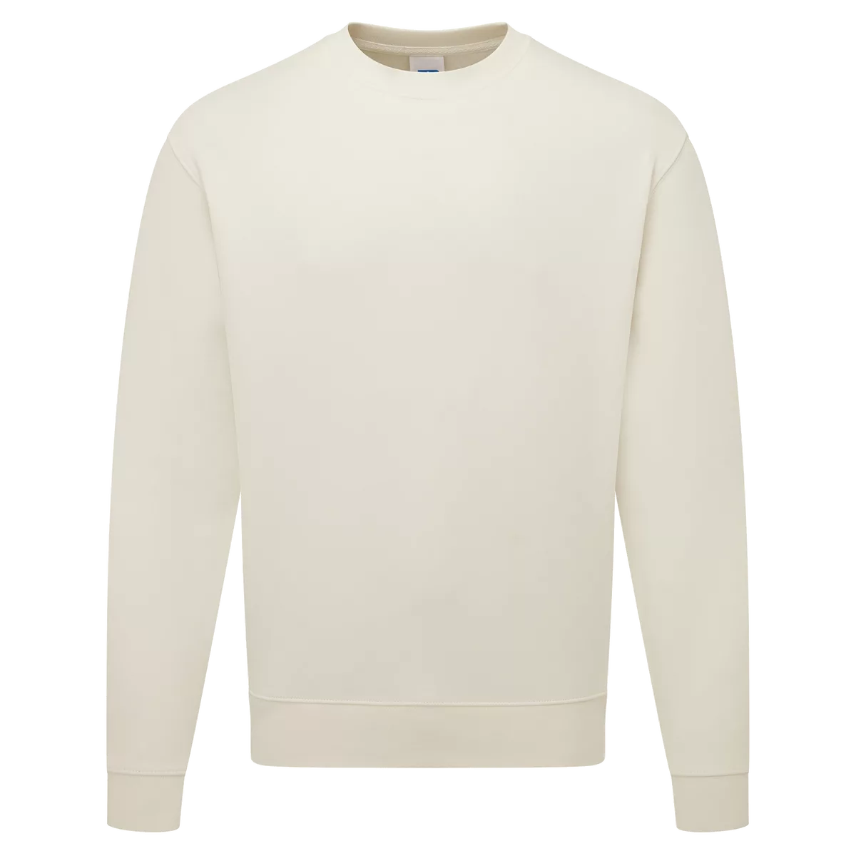 Authentic Sweater met ronde hals Natural