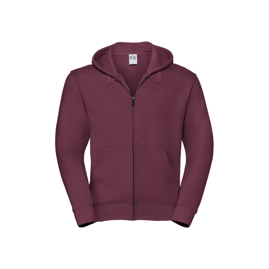 Authentic Sweatvest met capuchon Burgundy