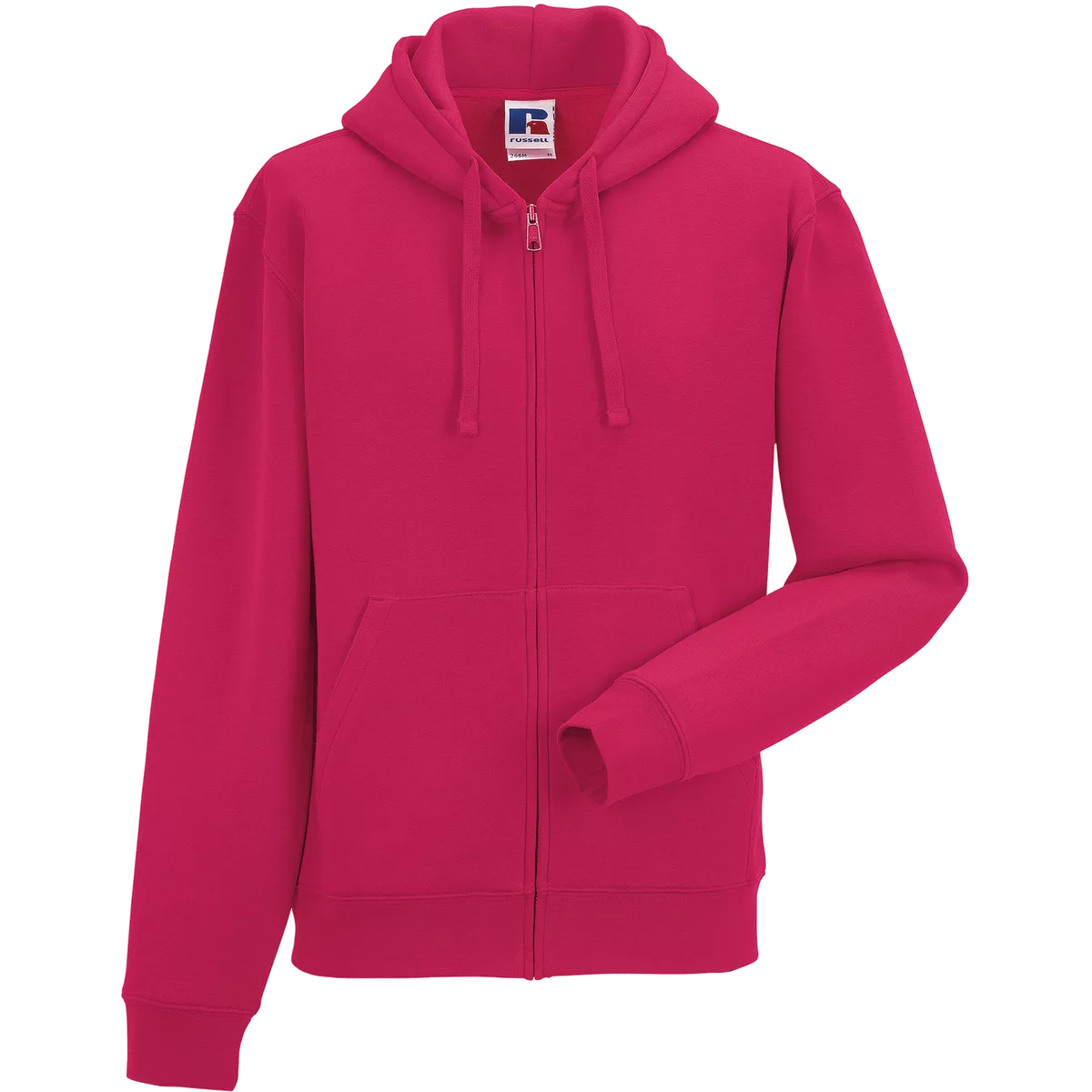 Authentic Sweatvest met capuchon Fuchsia