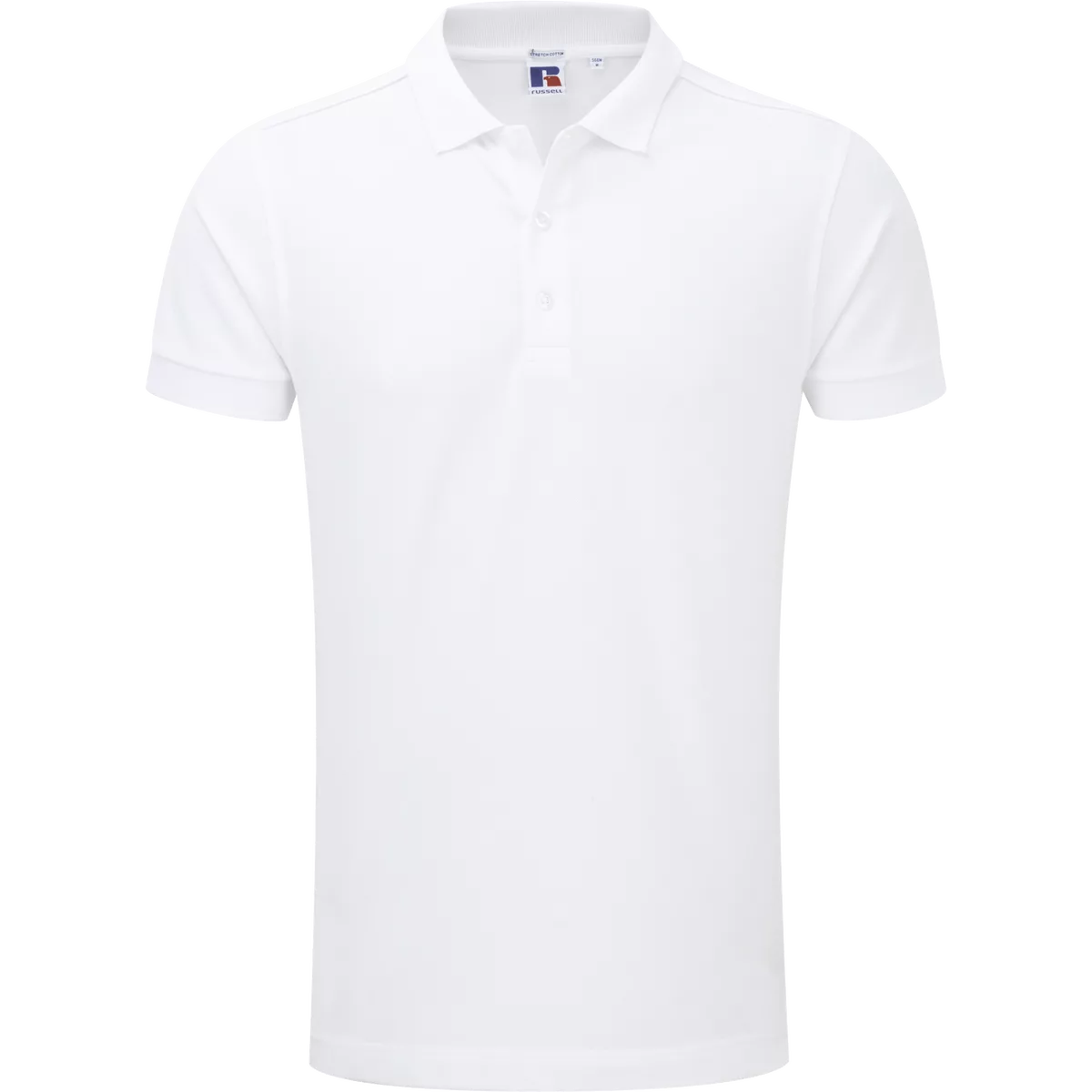 Men’s Stretch Polo Shirt White