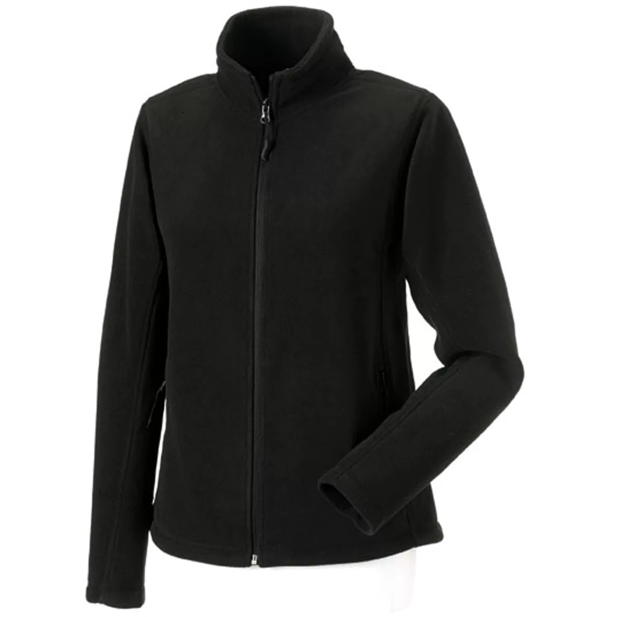 Ladies’ Full Zip Outdoor Fleece Black