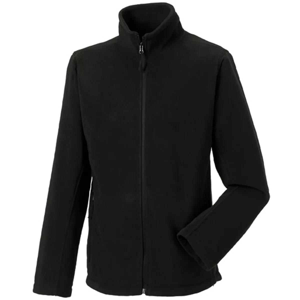 Men’s Full Zip Outdoor Fleece Black