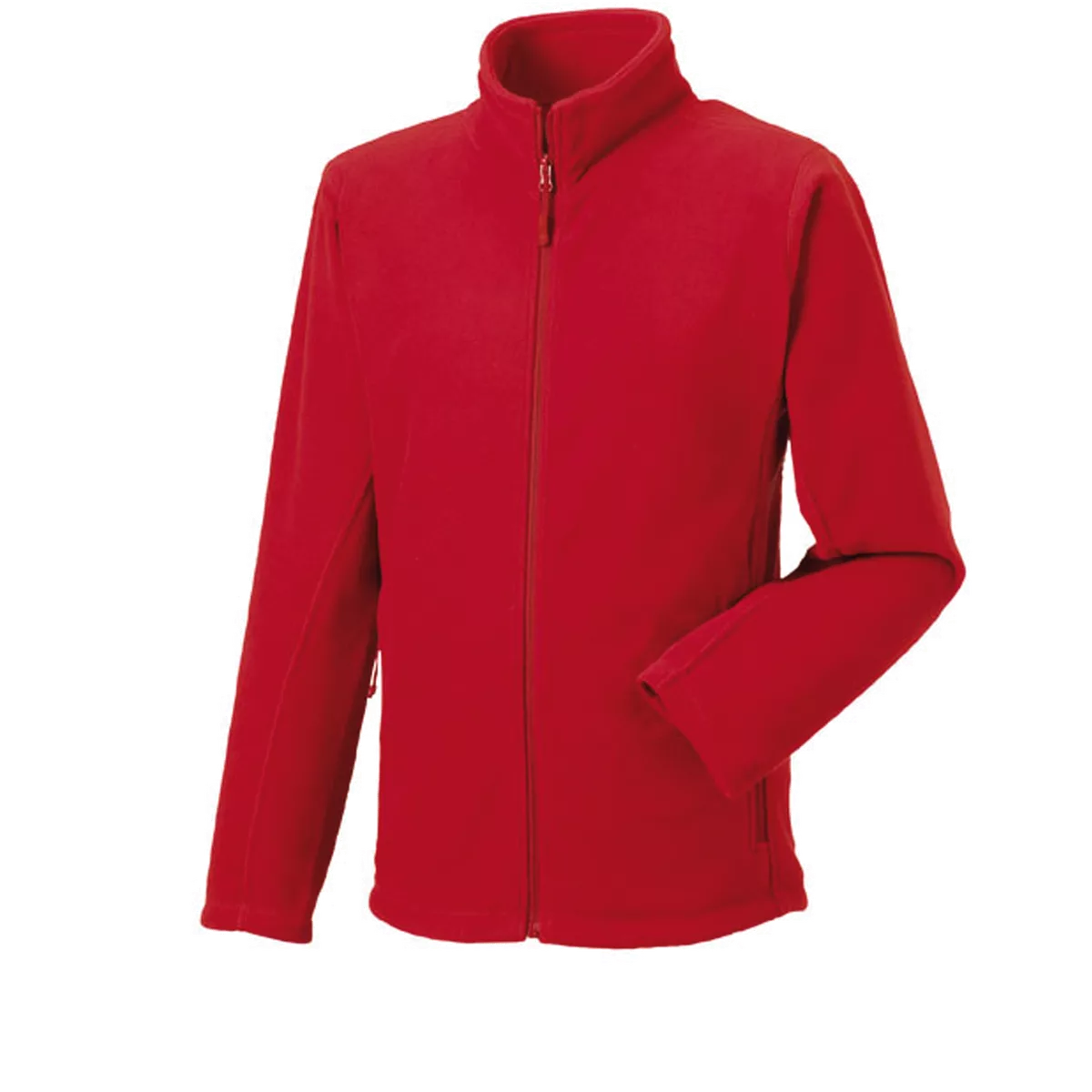 Men’s Full Zip Outdoor Fleece Classic Red