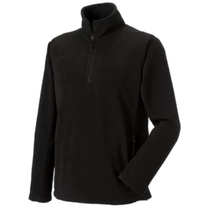 1/4 Zip Outdoor Fleece Black