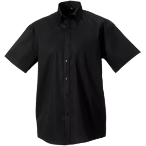 Men’s Short Sleeve Ultimate Non-iron Shirt Black