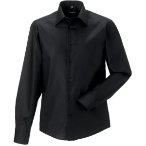Men’s Tailored overhemd met lange mouwen – Ultimate non iron Black