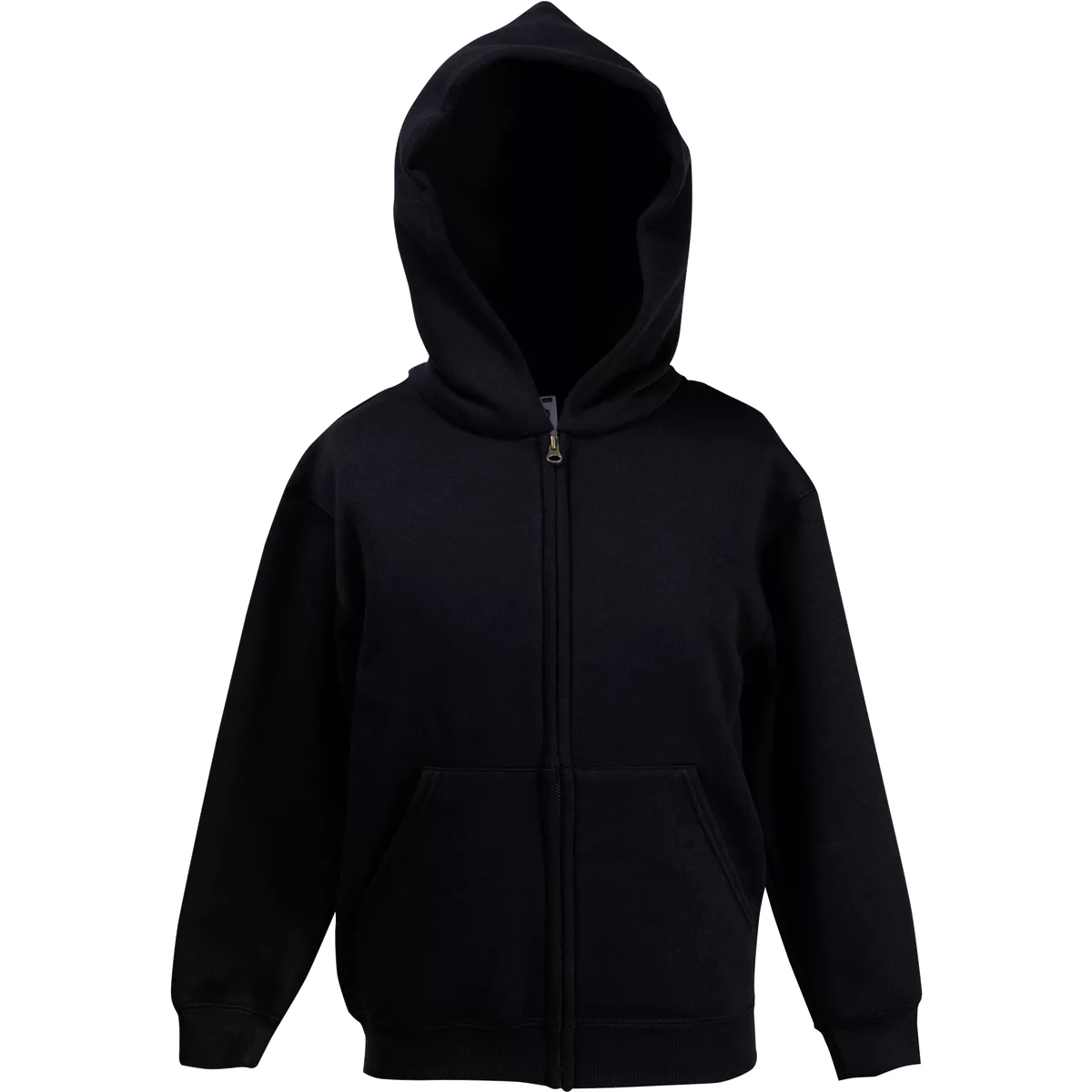 Kids Classic sweatvest met capuchon (62-045-0) Black