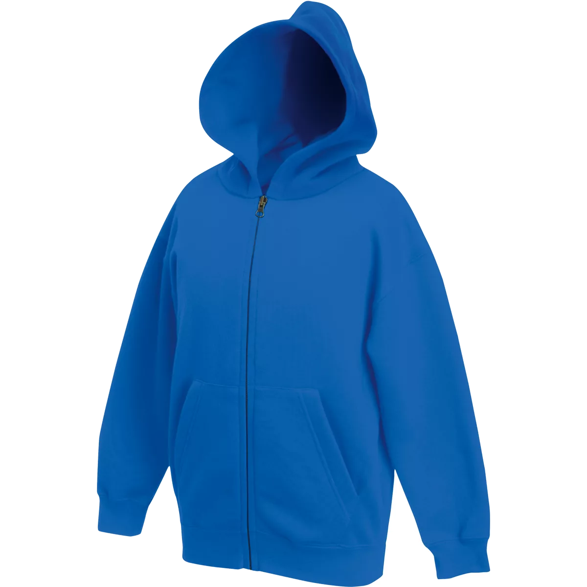 Kids Classic sweatvest met capuchon (62-045-0) Royal Blue