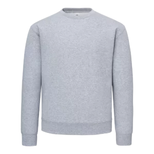 Katoenen heren sweater met ronde hals Athletic Heather