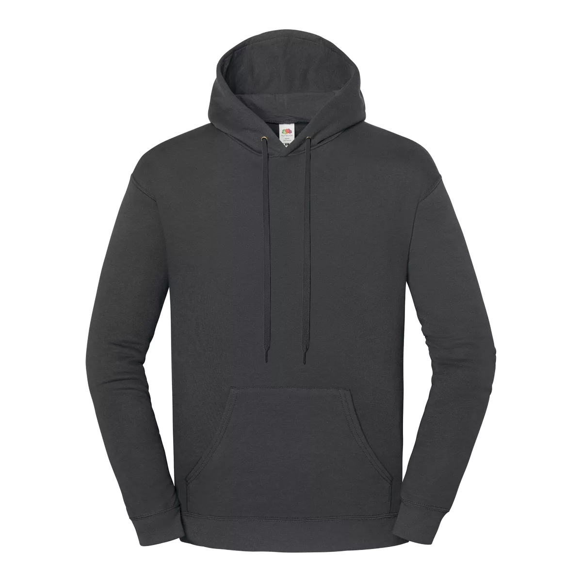 Hoodie Iconic 250 Light Graphite