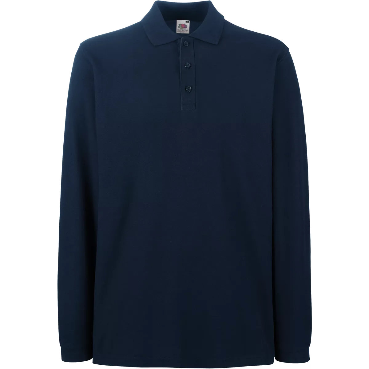 Premium polo lange mouwen (63-310-0) Deep Navy
