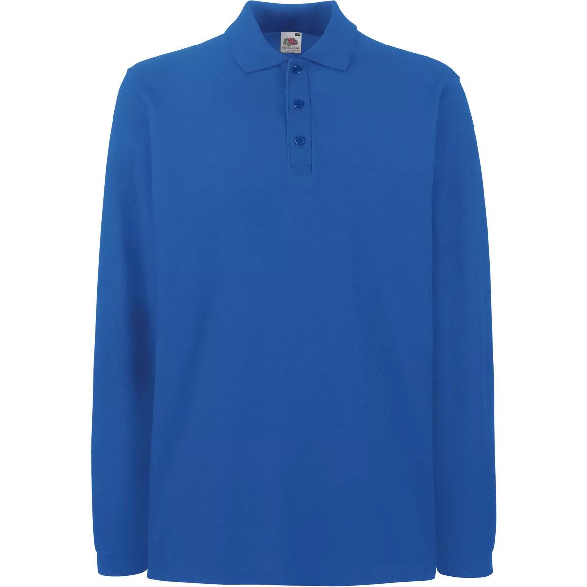 Premium polo lange mouwen (63-310-0) Royal Blue