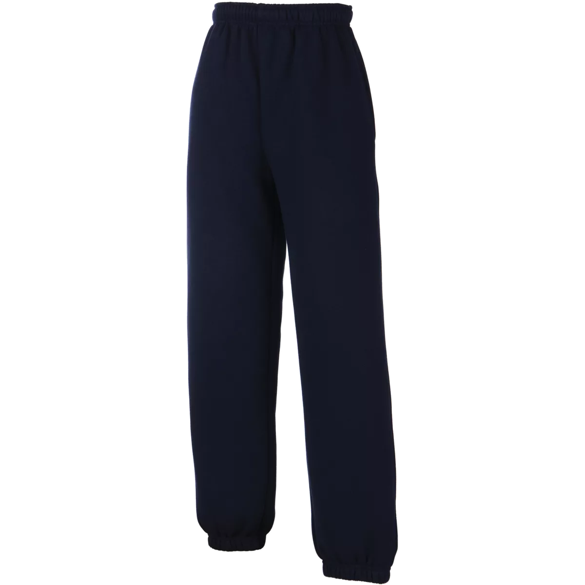 Klassieke joggingbroek met elastisch enkelboord (64-051-0) Deep Navy
