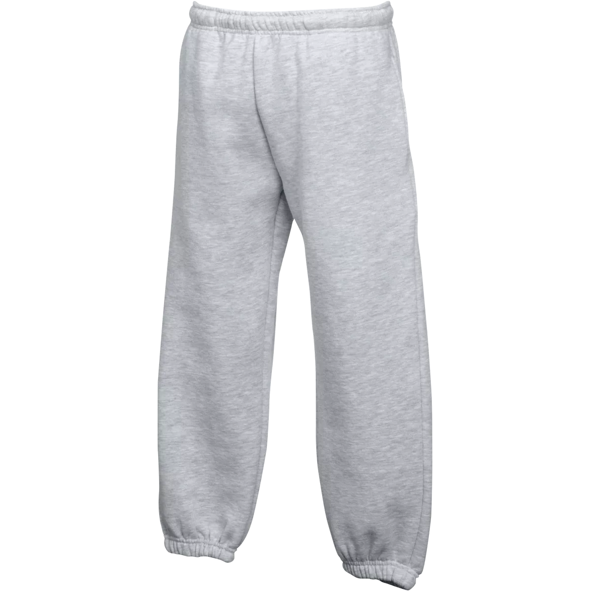 Klassieke joggingbroek met elastisch enkelboord (64-051-0) Heather Grey