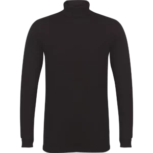 Men’s Feel Good Stretch Rolkraag Neck Top Black
