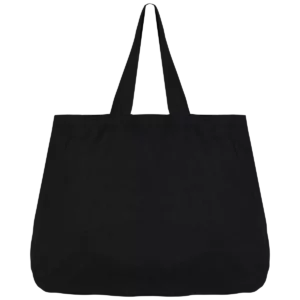 Linnen shopper Black