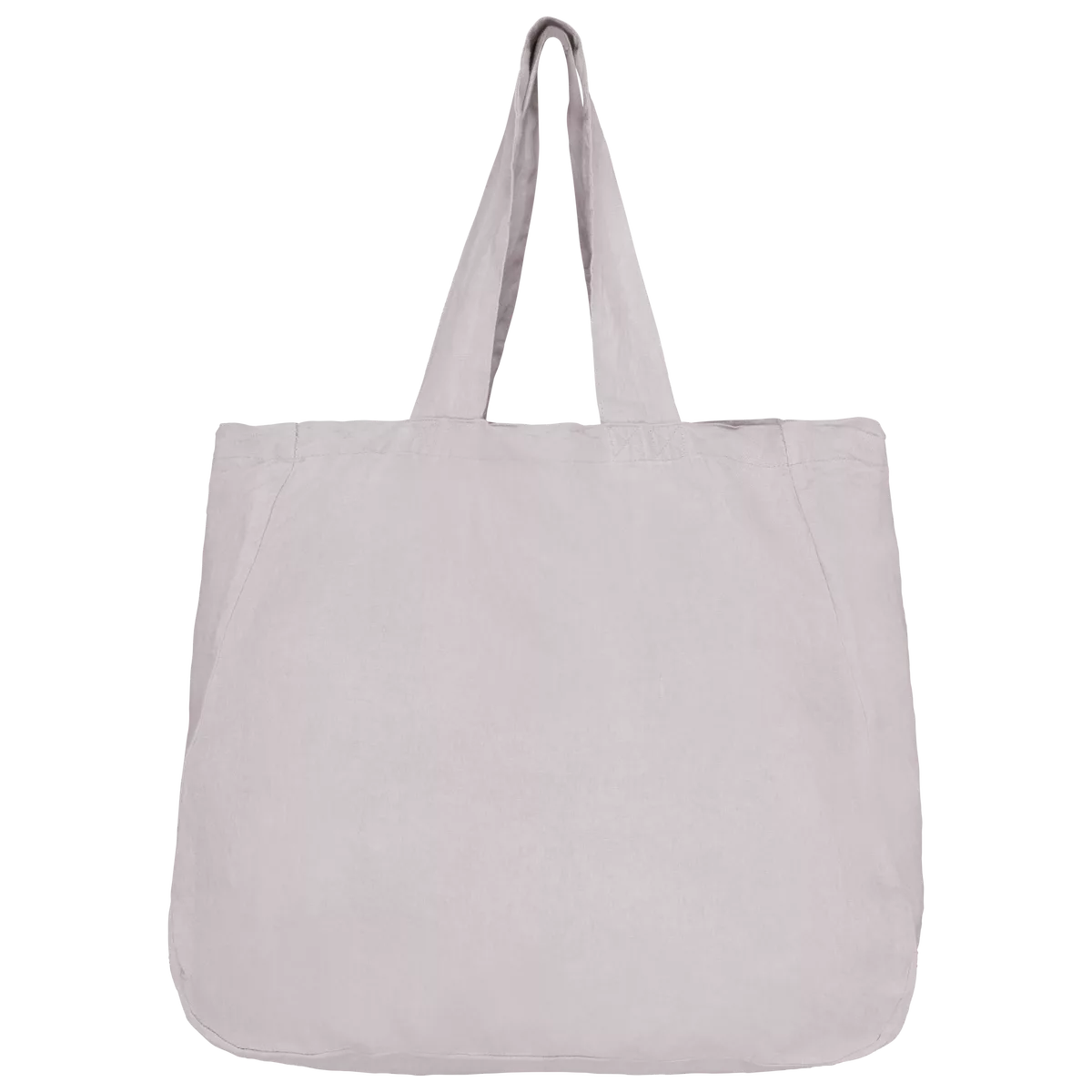 Linnen shopper Ivory