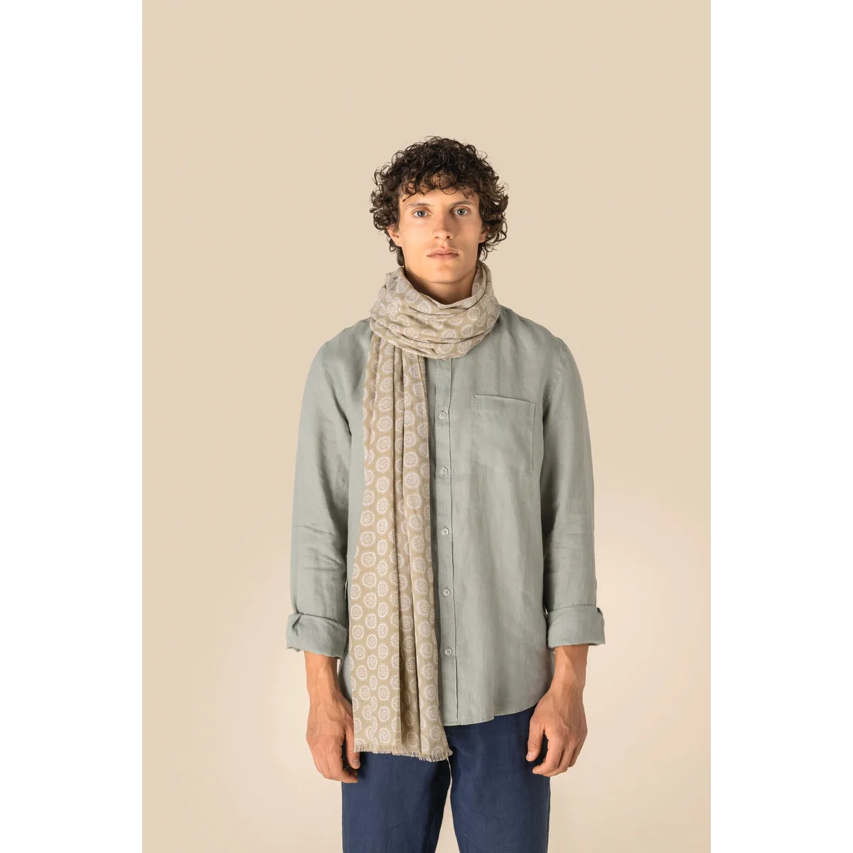 Uniseks tulbanddoek met motieven algemeen-1