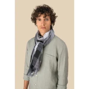 Geruite uniseks tulbanddoek algemeen-0