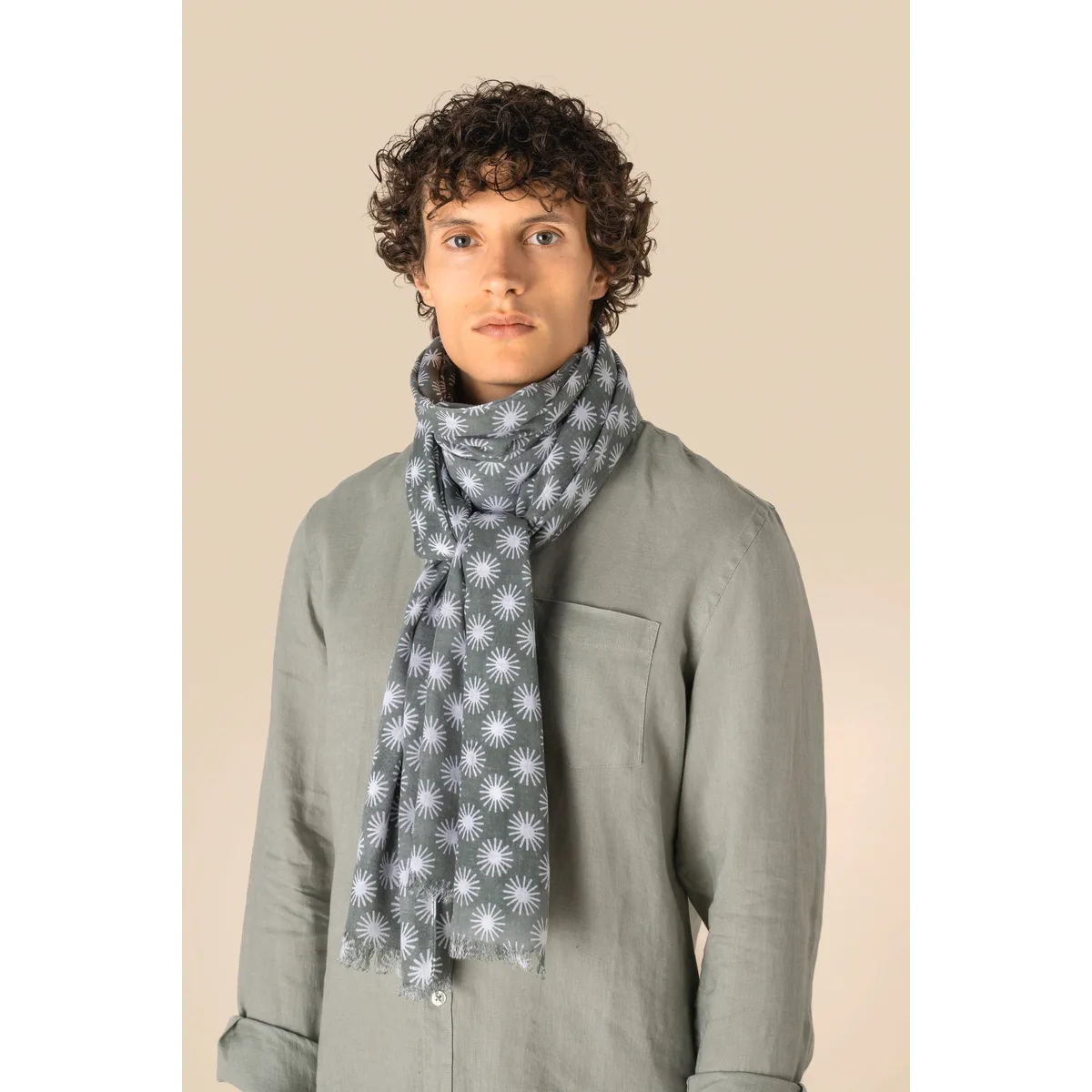 Uniseks tulbanddoek met motieven algemeen-0