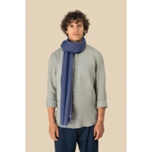 Uniseks tulbanddoek van chambray algemeen-0