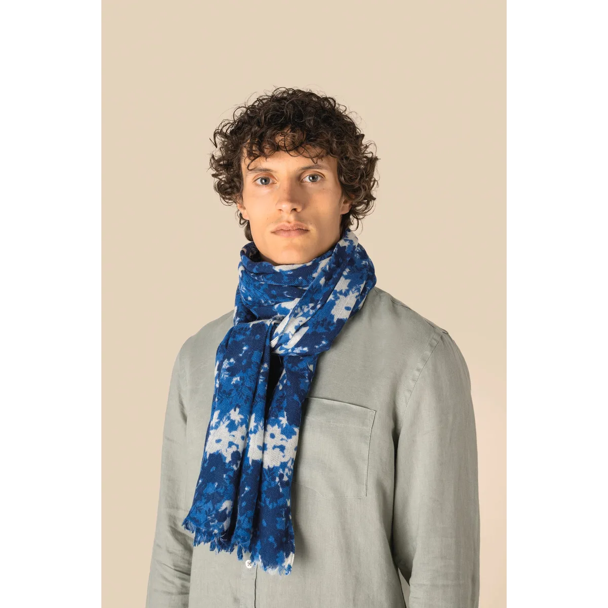 Uniseks tulbanddoek met bloemenmotief algemeen-0