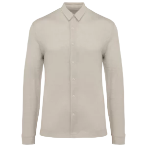 Linnen herenoverhemd Linen Sand