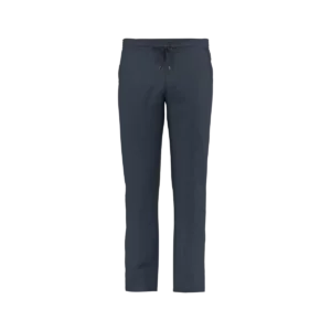 Ecologische herenbroek van linnen en biokatoen Navy Blue
