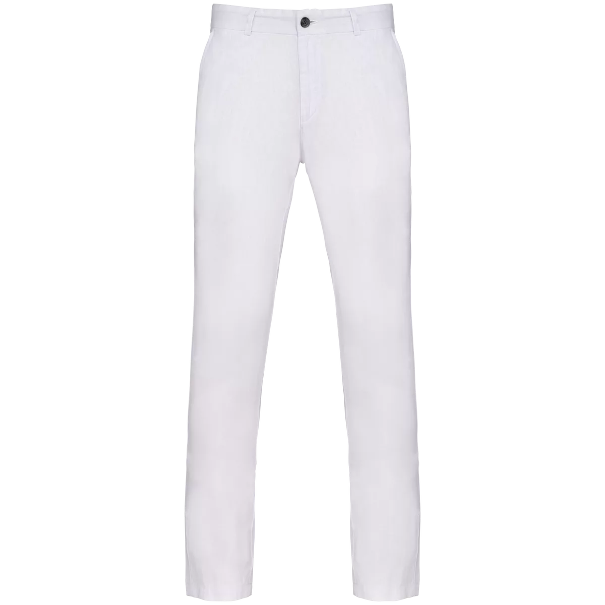 Linnen broek heren White