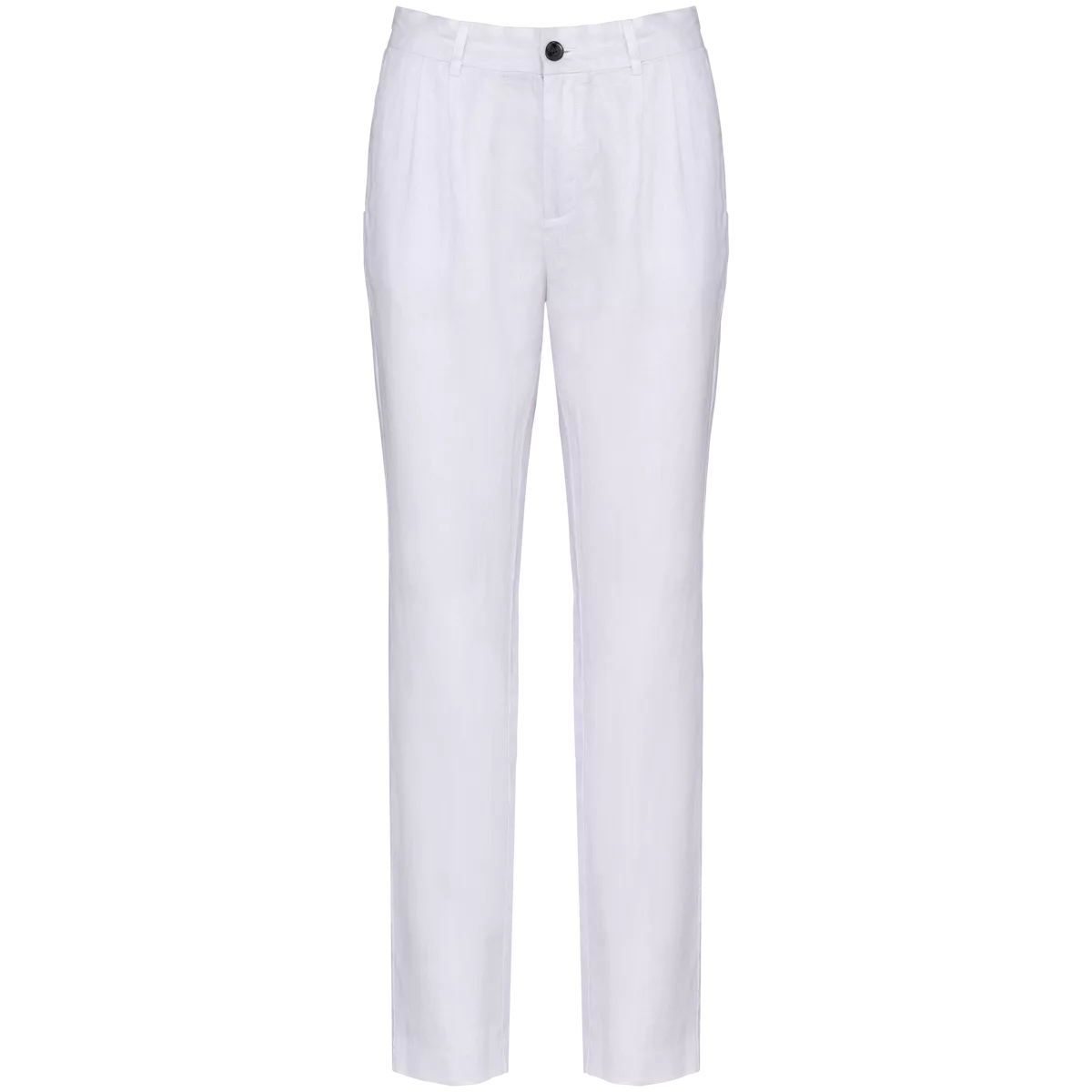 Linnen broek dames White