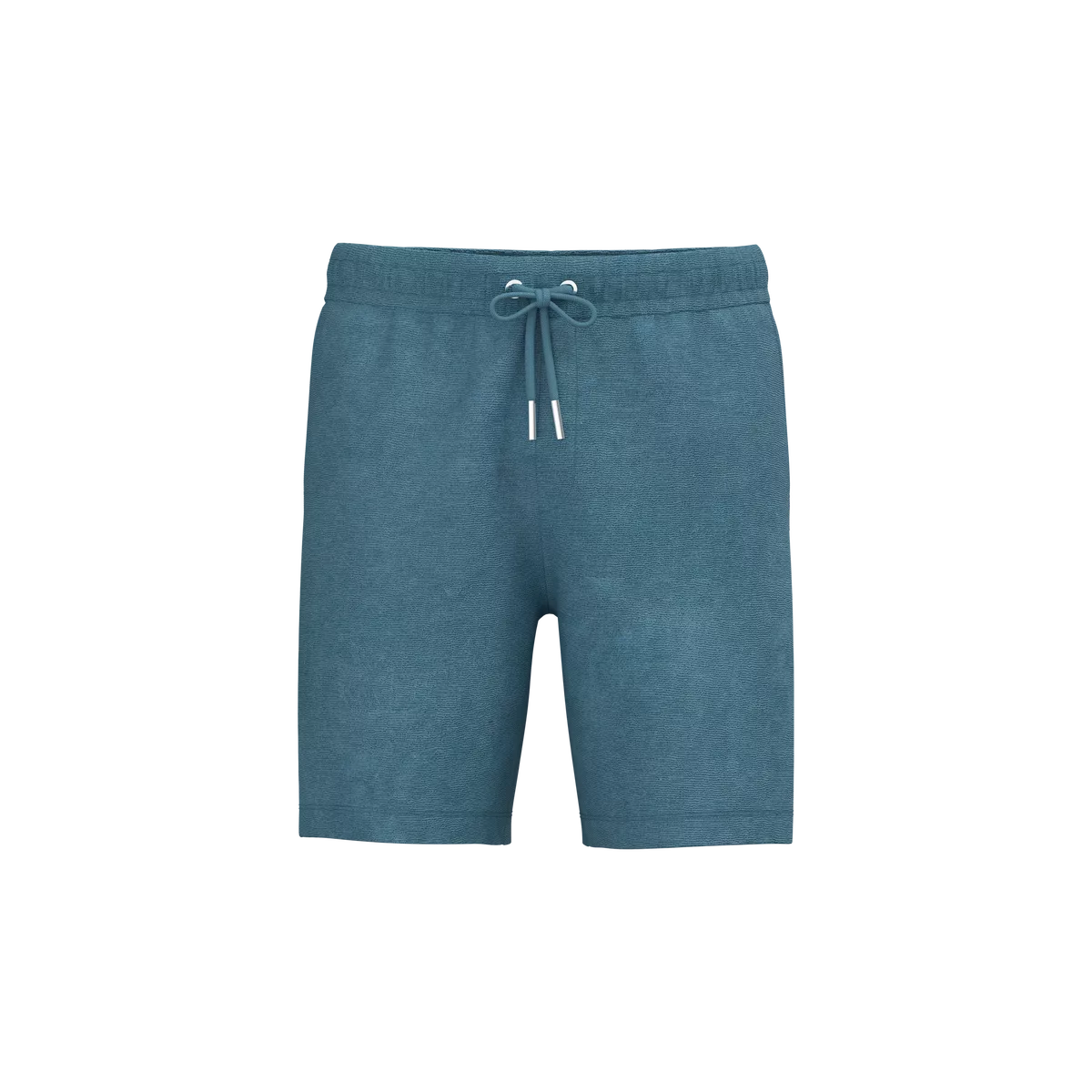 Ecologische badstof herenshort Cool Blue
