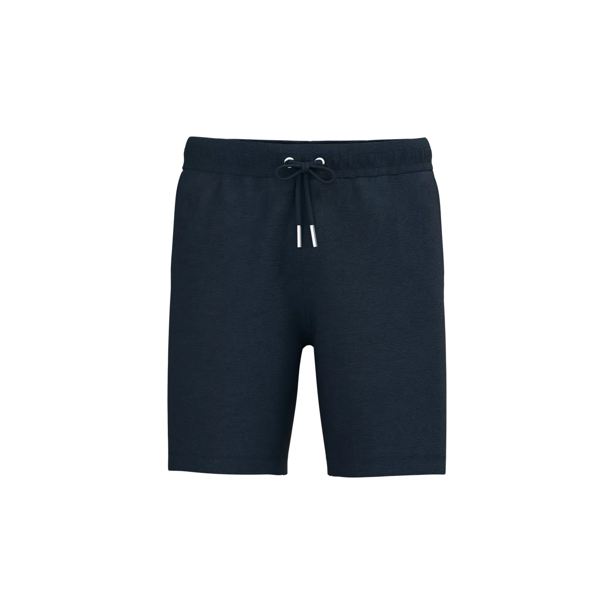 Ecologische badstof herenshort Navy Blue