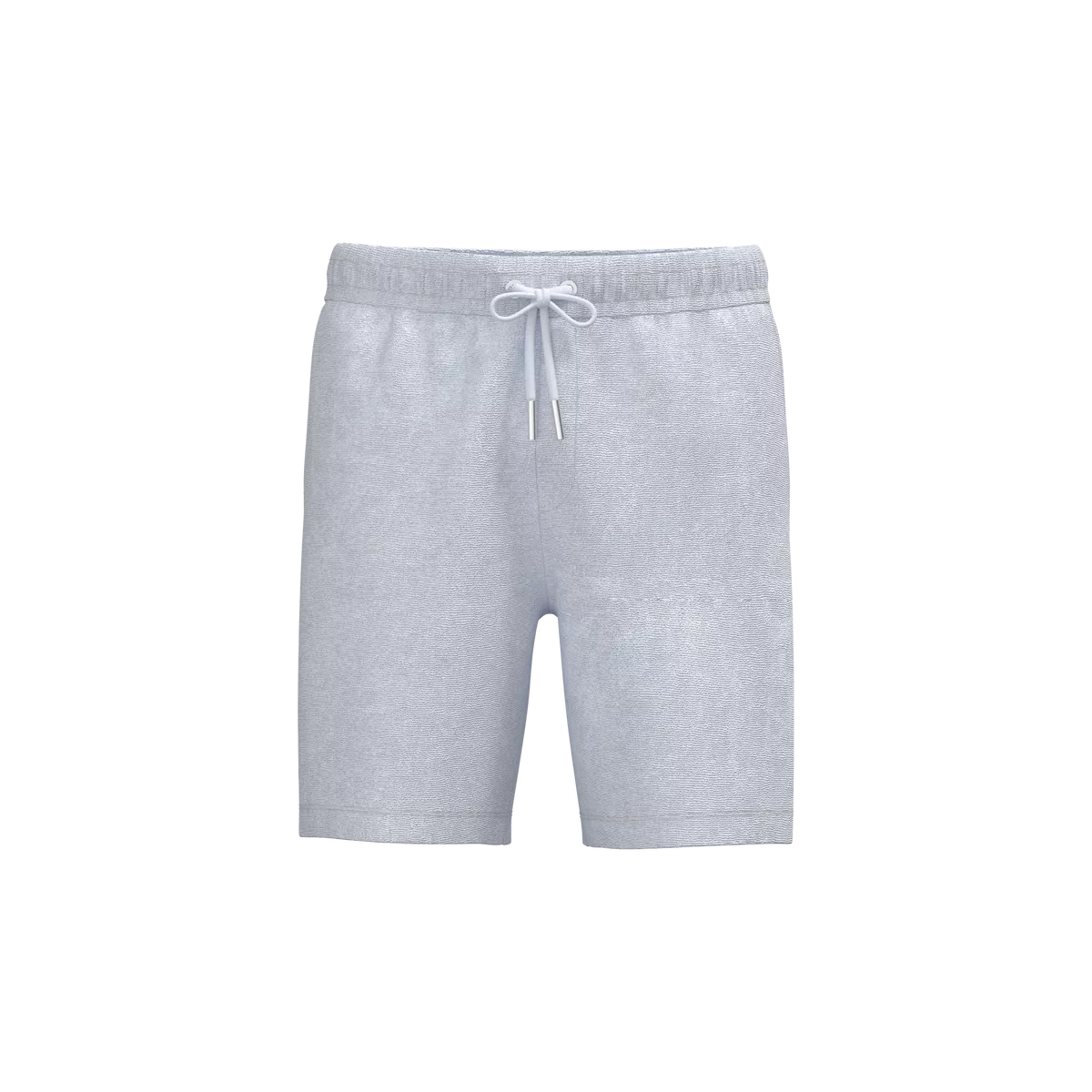 Ecologische badstof herenshort White