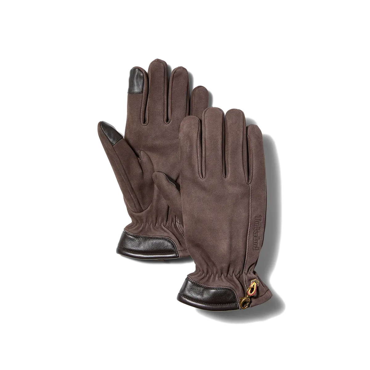 Touchscreen-handschoenen nubuck Brown