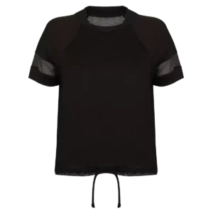 Oversized dames T-shirt Black